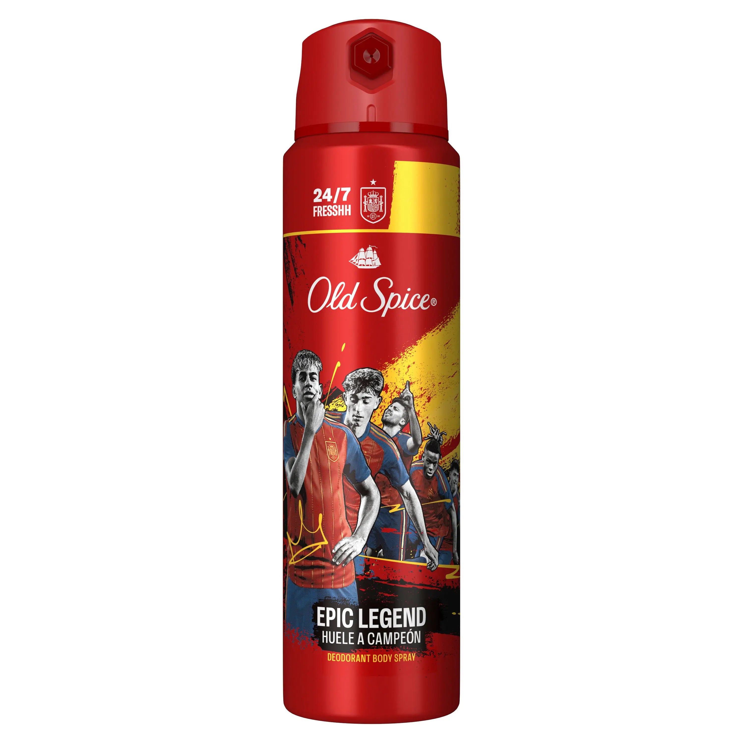 Old Spice Old Spice Deodorant v spreji, limitovaná edícia španielskej reprezentácie, 150 ml