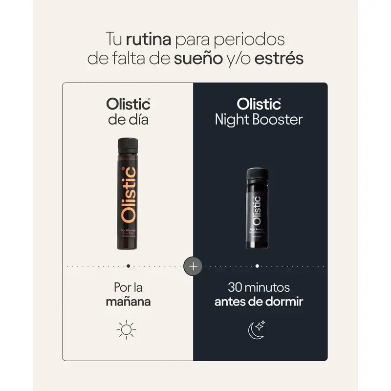 Olistic Night Booster + Olistic For Women, 28 dávok po 25 ml