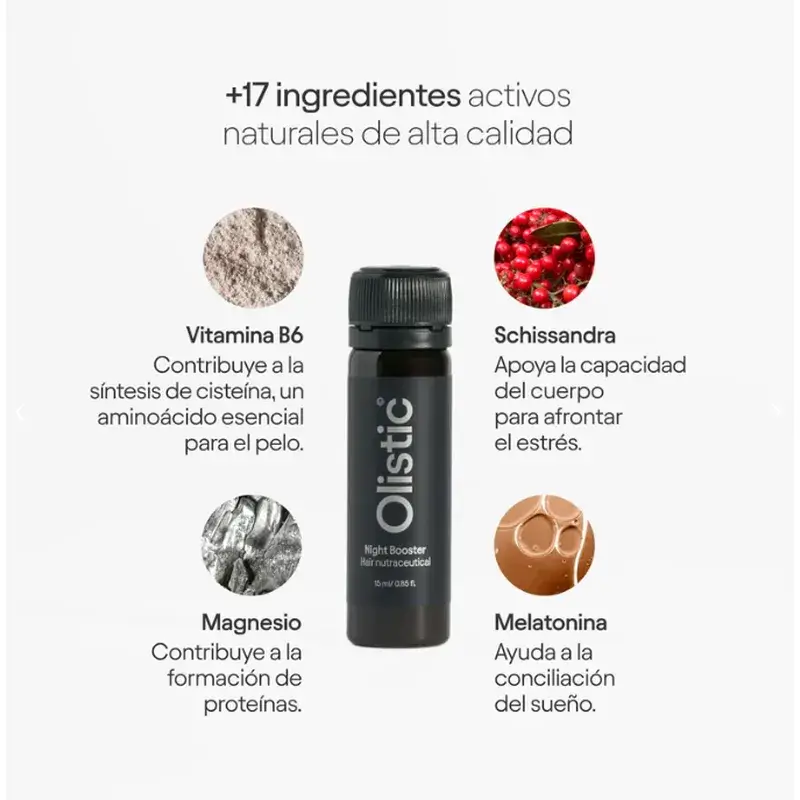 Olistic Night Booster, balenie 3 x 28 x 15 ml