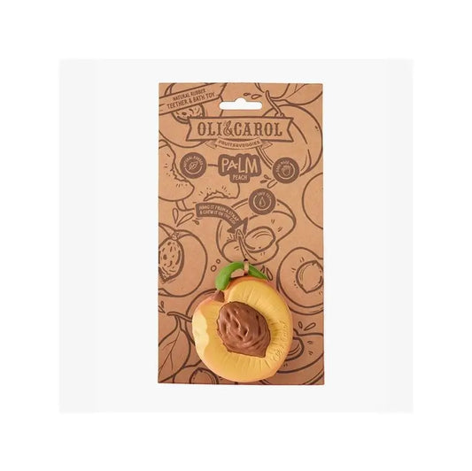 Oli&Carol Palm Peach Teether