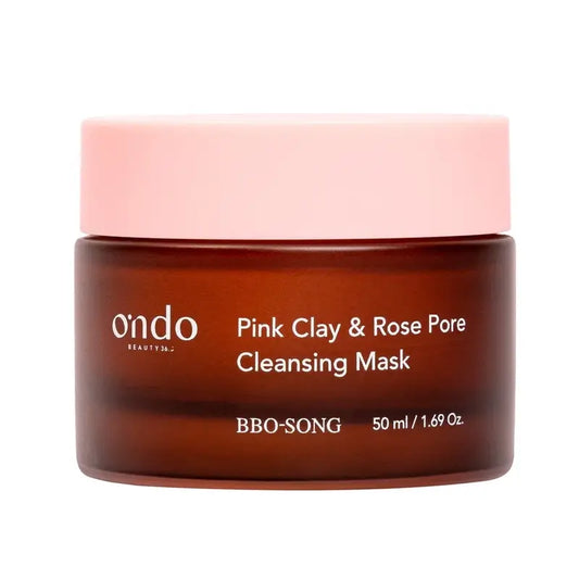 Ondo Beauty 36.5 Čistiaca maska na póry s ružovým ílom a ružou od Bbo-Song, 50 ml