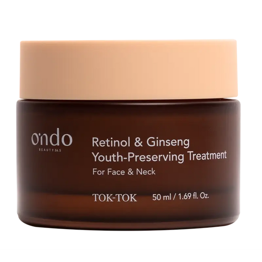 Ondo Beauty 36,5 Retinol & ženšen – ošetrenie na zachovanie mladosti, 50 ml