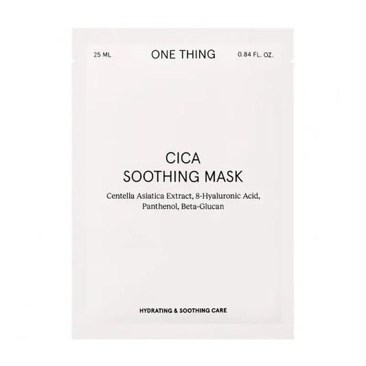 One Thing Cica upokojujúca maska, 25 ml