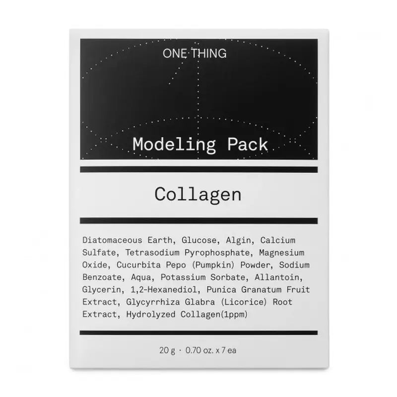 One Thing Kolagénová modelovacia maska, 20 g