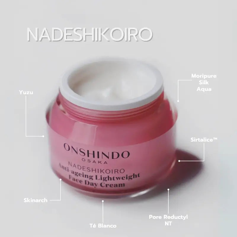 Onshindo Osaka Nadeshikoiro – denný krém proti starnutiu pre mastnú pleť, 50 ml