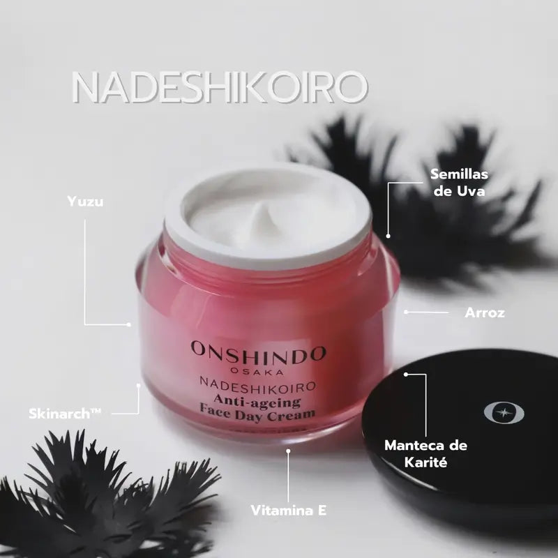 Onshindo Osaka Nadeshikoiro – denný krém proti starnutiu pre normálnu a zmiešanú pleť, 50 ml