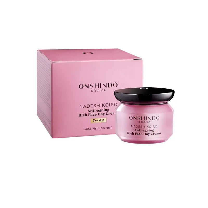 Onshindo Osaka Nadeshikoiro denný krém proti starnutiu pre suchú pleť, 50 ml