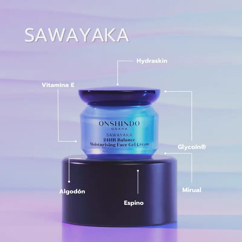 Onshindo Osaka Sawayaka 24-hodinový hydratačný gélový krém, 50 ml