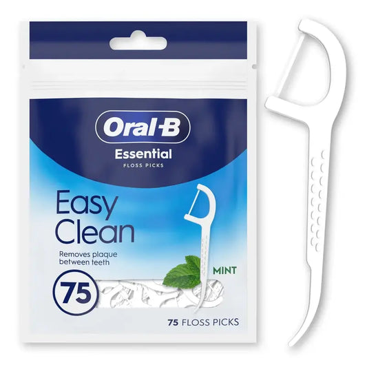 Oral-B Easy Clean zubné oblúky s príchuťou mäty, 75 kusov