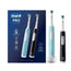 Oral-B Braun Elektrická zubná kefka Duplo Pro 1, čierna + modrá