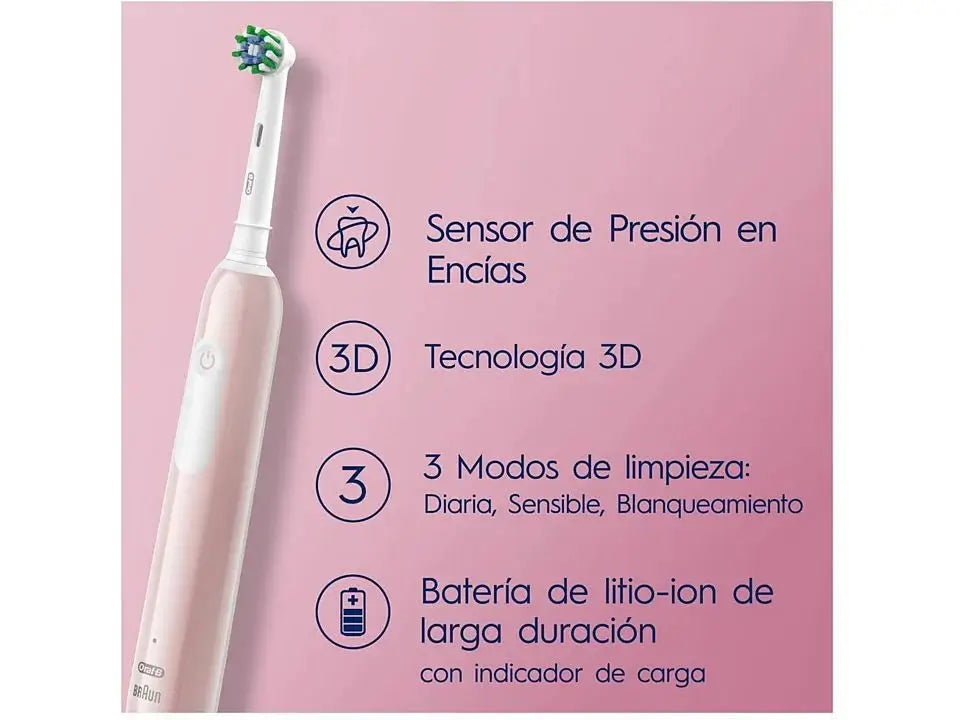 Oral-B Braun Elektrická zubná kefka Pro 1, ružová