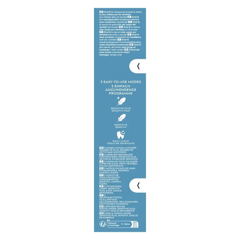 Oral-B Braun Nabíjateľná zubná kefka Vitality Pro, modrá