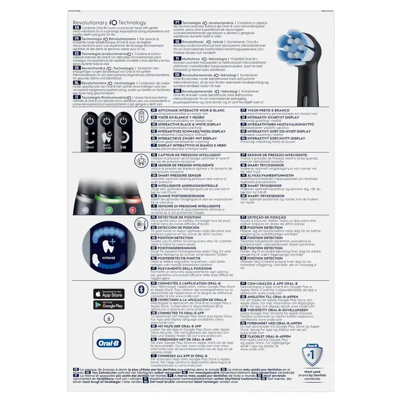 Oral-B Braun iO6 Elektrická zubná kefka – čierna