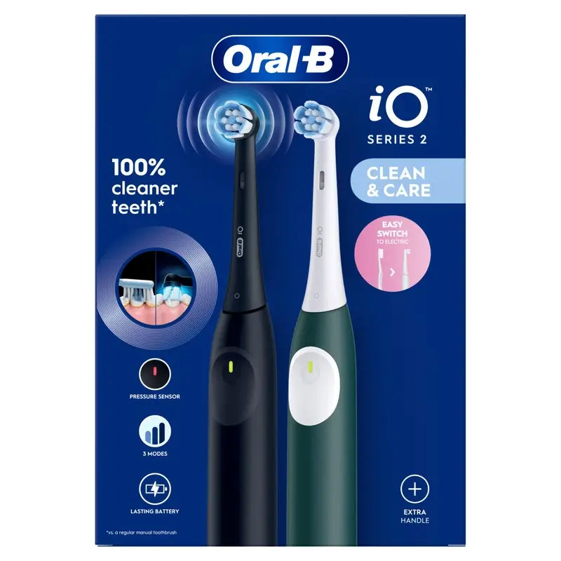 iO2 Duo čierna/zelená – Čistenie a údržba
