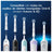 Oral-B Braun náhradné hlavice Sensitive Clean, balenie, 6 + 2 kusy