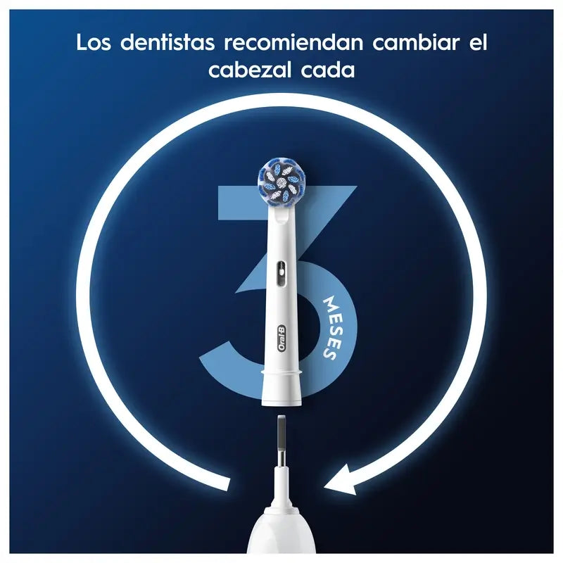 Oral-B Braun náhradné hlavice Sensitive Clean, balenie, 6 + 2 kusy