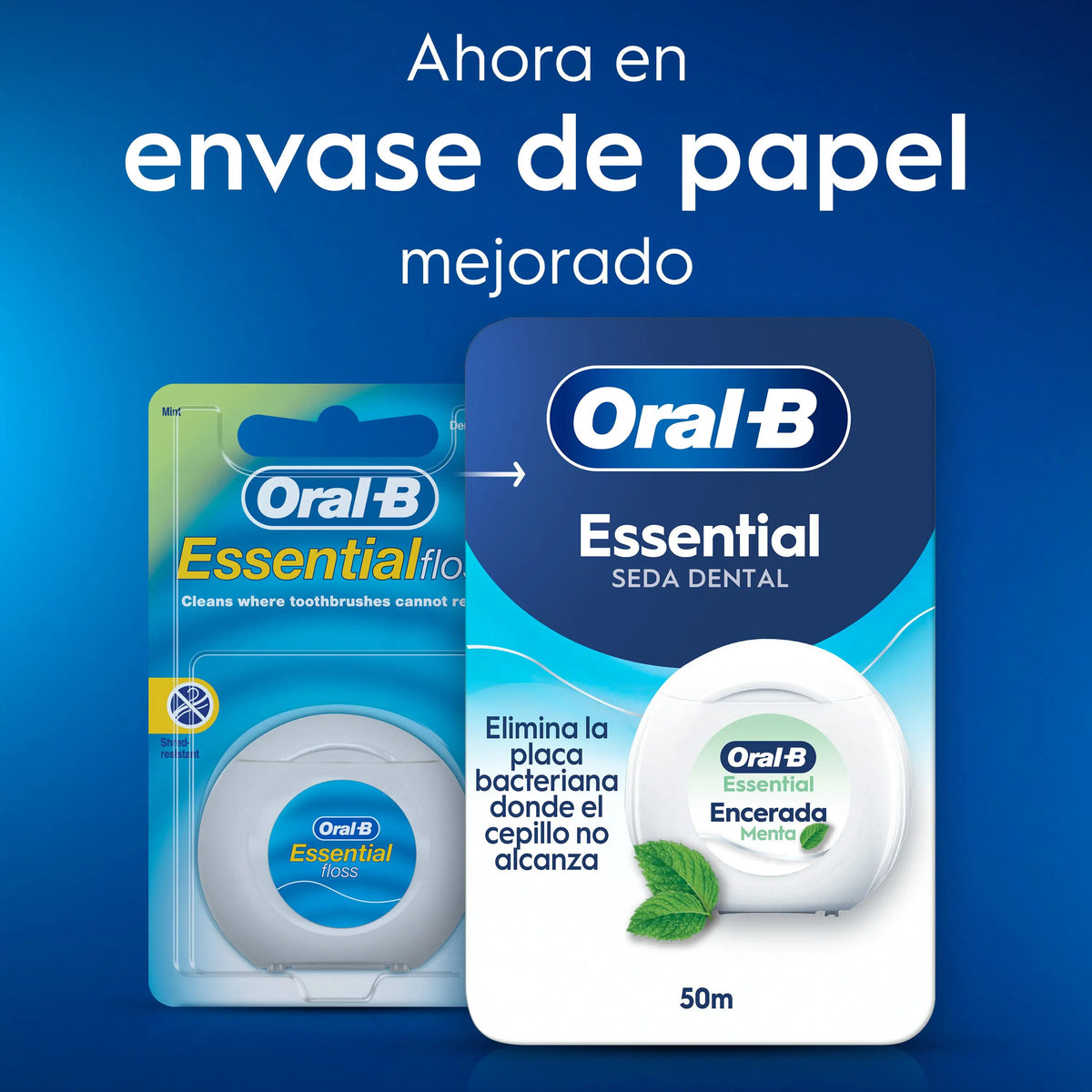 Oral-B Essencial Floss Vosk/Mäta 50 m