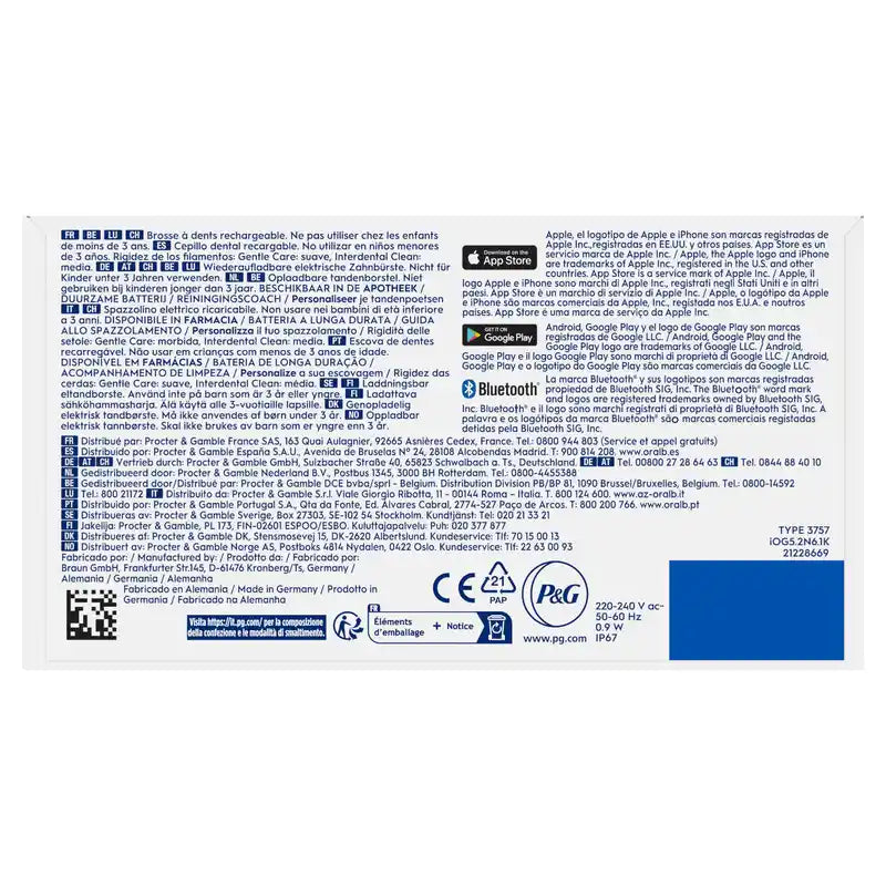 Oral-B Io 5 Elektrická zubná kefka, biela, 2 hlavice