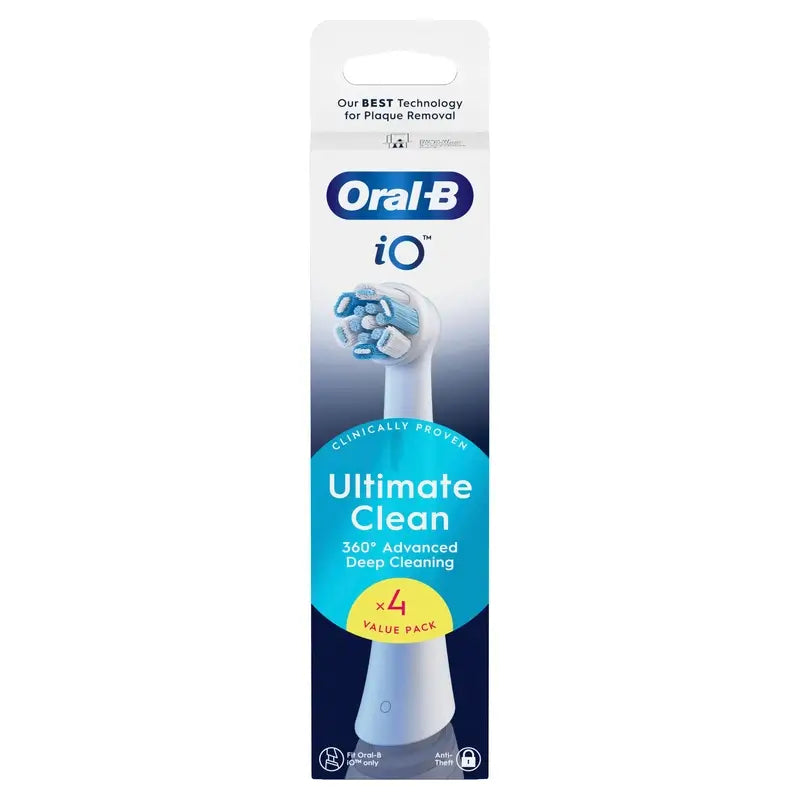 Náhradné hlavice Oral-B iO Ultimate Clean, balenie po 4 kusoch