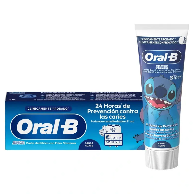 Oral-B Junior Star Wars zubná pasta 2 × 75 ml, od 6 rokov