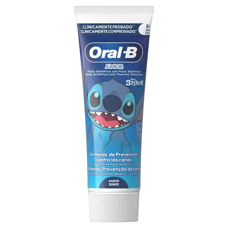 Oral-B Junior Star Wars zubná pasta 2 × 75 ml, od 6 rokov