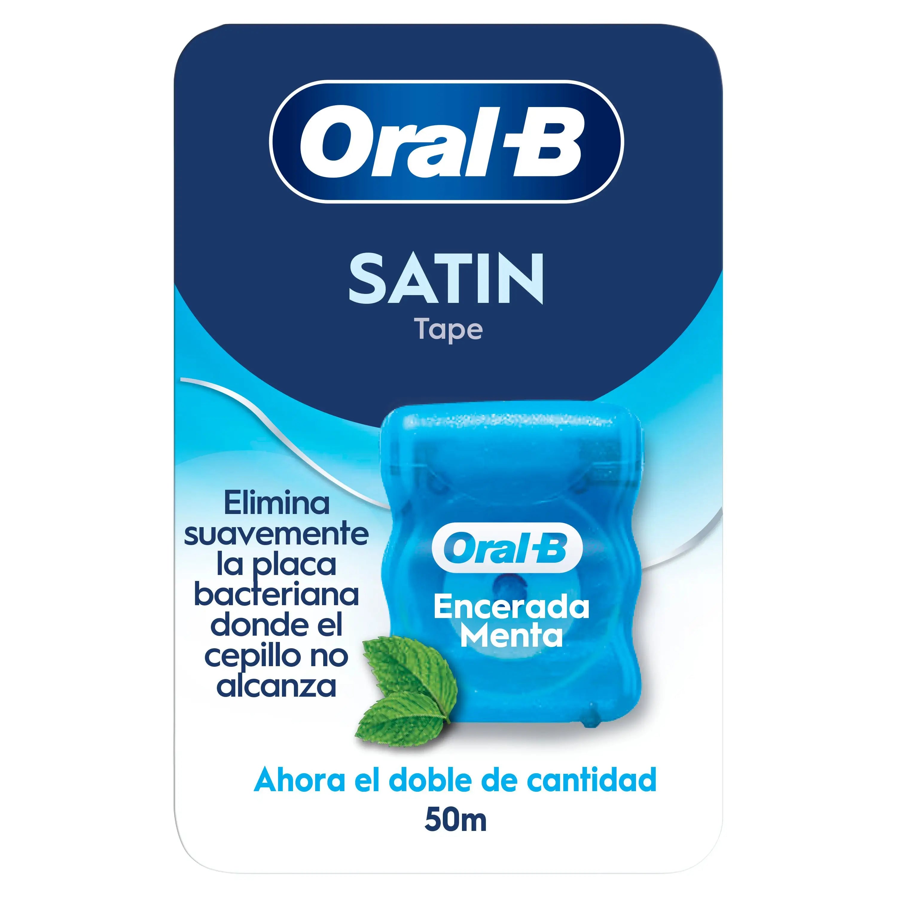 Oral-B Satin Tape Menta 50 metrov