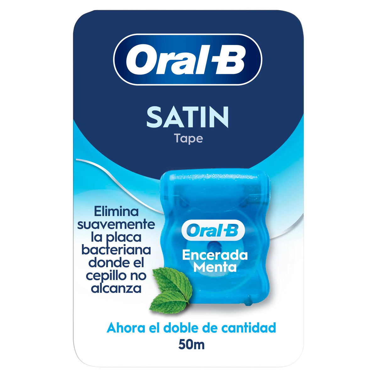 Oral-B Satin Tape Menta 50 metrov
