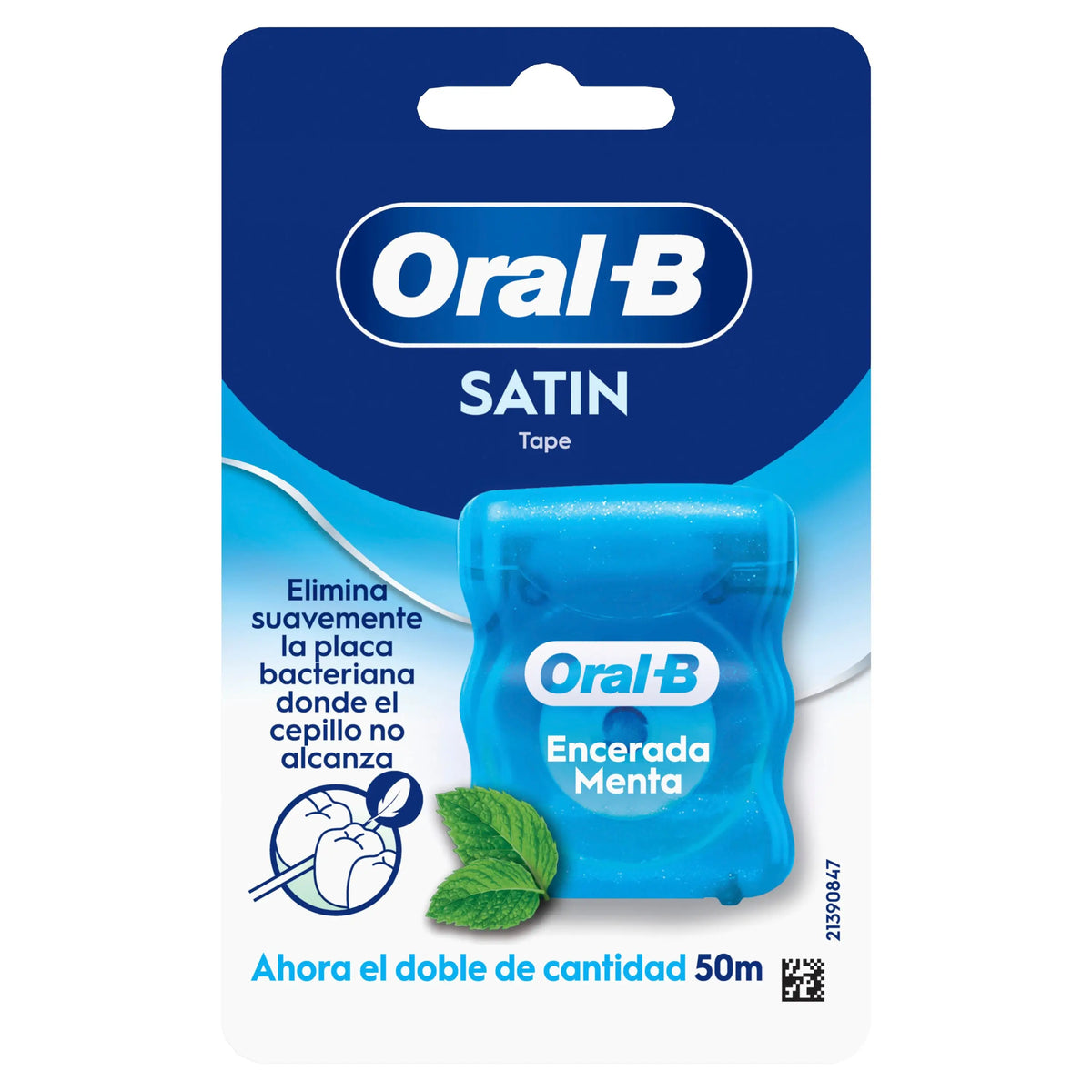 Oral-B Satin Tape Menta 50 metrov
