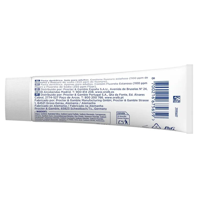 Oral-B Advanced Ochrana proti citlivosti, dvojbalenie, 2 × 75 ml