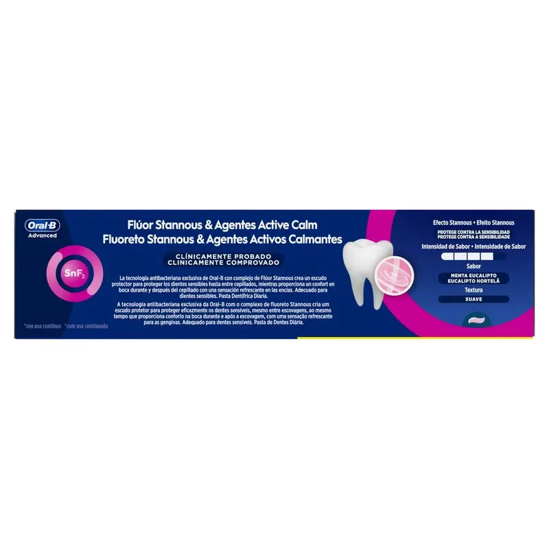 Oral-B Advanced Ochrana proti citlivosti, dvojbalenie, 2 × 75 ml