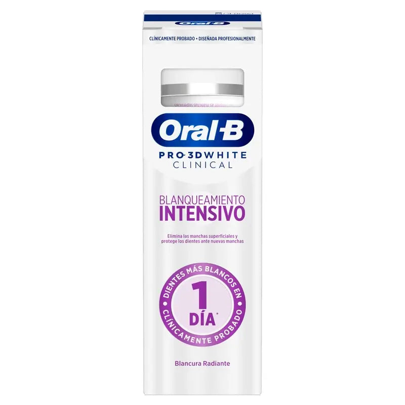 Oral-B zubná pasta 3Dw – Žiarivý biely úsmev, 75 ml