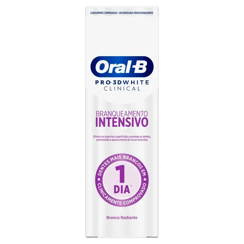 Oral-B Zubná pasta 3Dw Žiarivý biely úsmev, 75 ml, balenie po 3 ks
