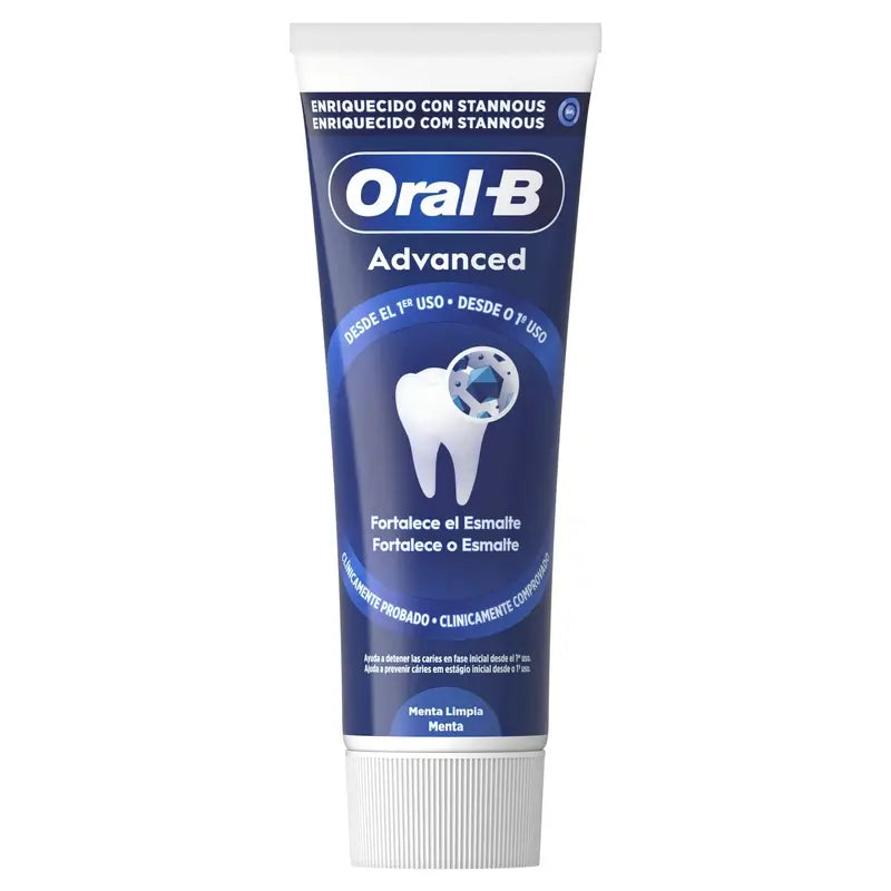 Oral-B Advanced – dvojité posilnenie skloviny, 2 x 75 ml