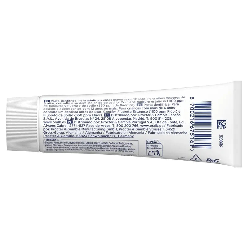 Oral-B Advanced – dvojité posilnenie skloviny, 2 x 75 ml