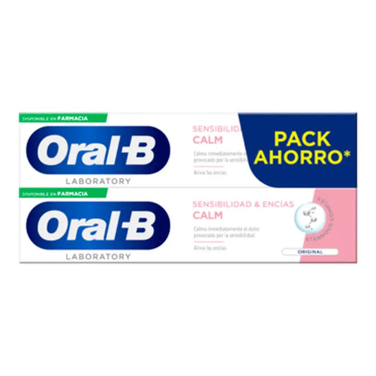 Oral-B Laboratory Sensitivity & Gum Care Original zubná pasta 2 × 100 ml