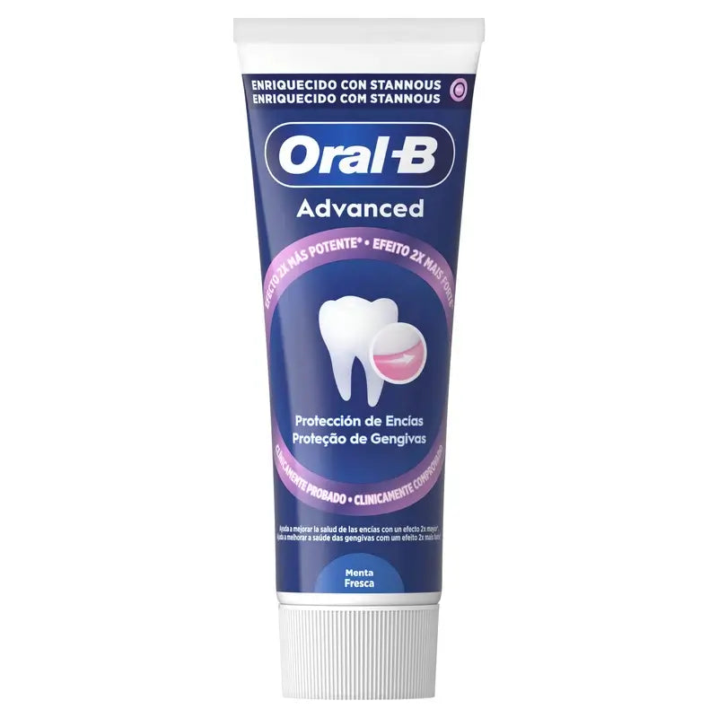 Oral-B Advanced zubná pasta na ochranu ďasien s príchuťou sviežej mäty, 75 ml