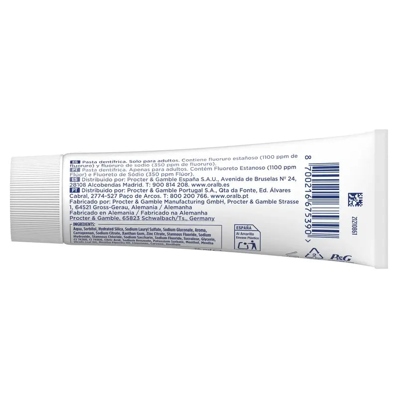 Oral-B Advanced zubná pasta na ochranu ďasien s príchuťou sviežej mäty, 75 ml