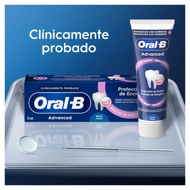 Oral-B Advanced zubná pasta na ochranu ďasien s príchuťou sviežej mäty, 75 ml