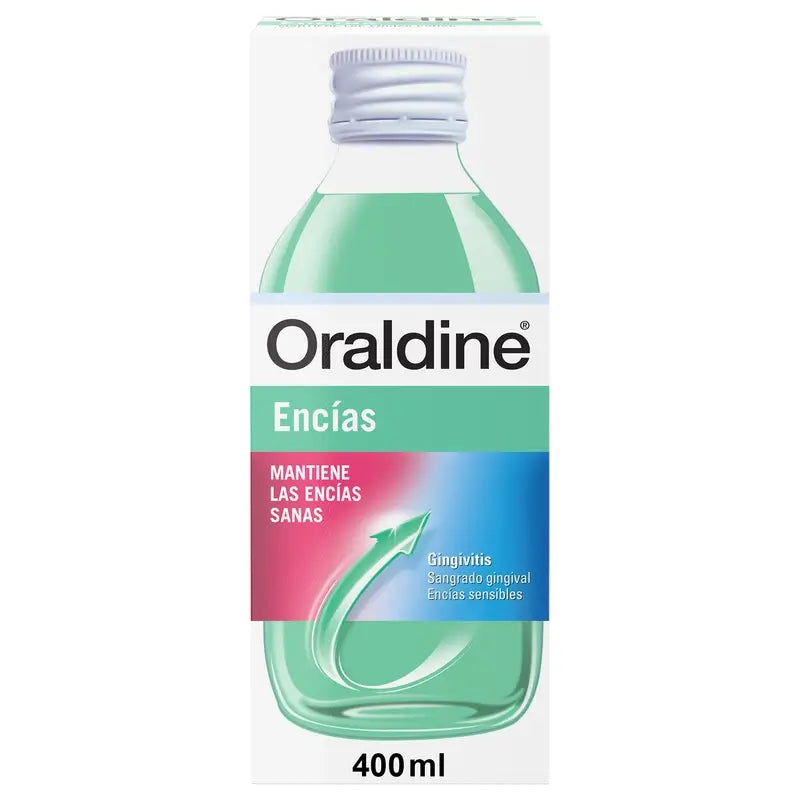 Oraldine – ústna voda na každodenné použitie proti zápalu ďasien, 400 ml