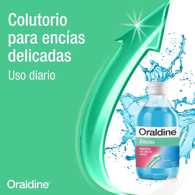 Oraldine – ústna voda na každodenné použitie proti zápalu ďasien, 400 ml