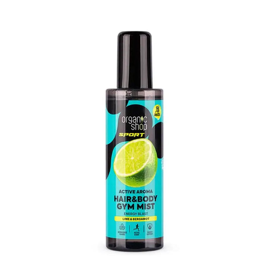 Organic Shop – sprej na vlasy a telo po cvičení, 200 ml
