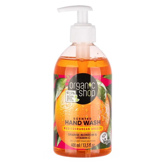 Organic Shop Crp Aromatické mydlo na ruky „Stredomorský vánok“, 400 ml
