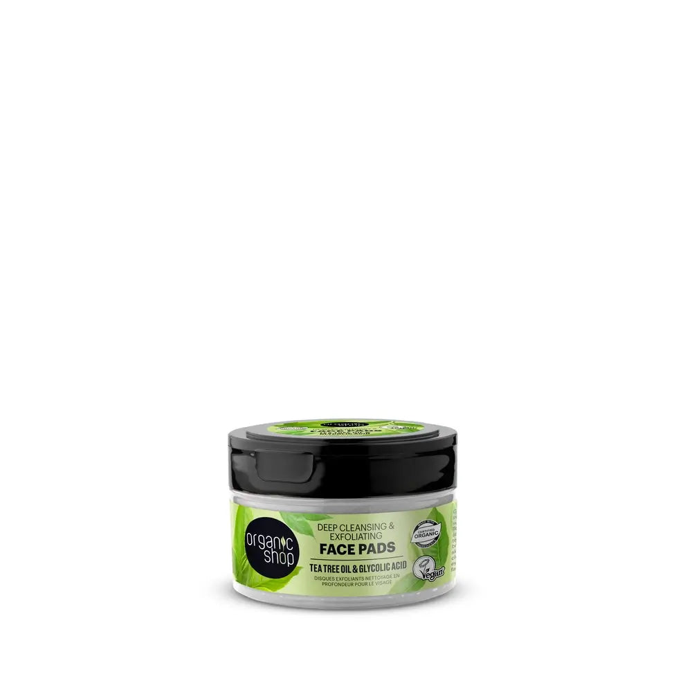 Organic Shop Exfoliačné pleťové disky na hlboké čistenie, 20 ks

 