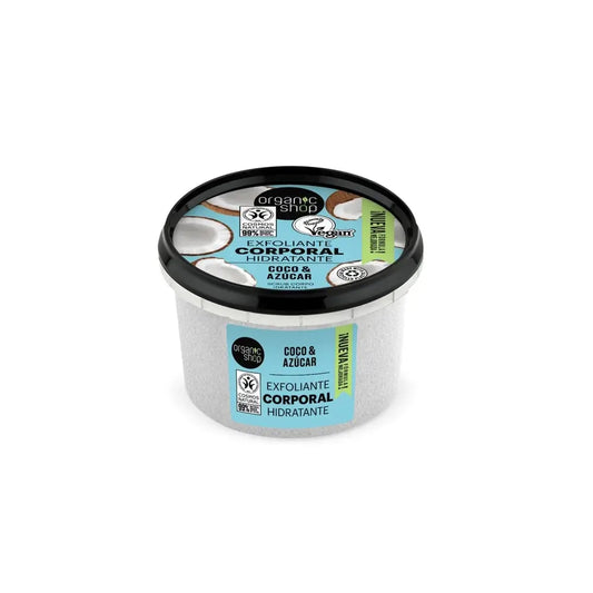 Organic Shop Telo peeling na zdokonalenie pleti s černicou od Organic Shop, 250 ml 