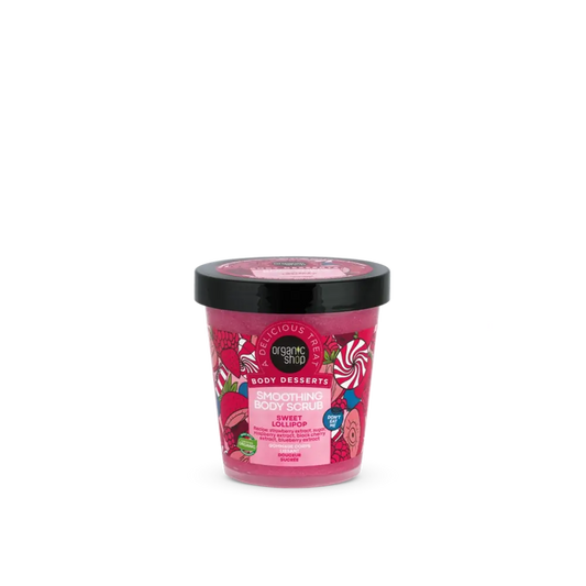 Organic Shop Telový peeling „Lízatko“, 450 ml 