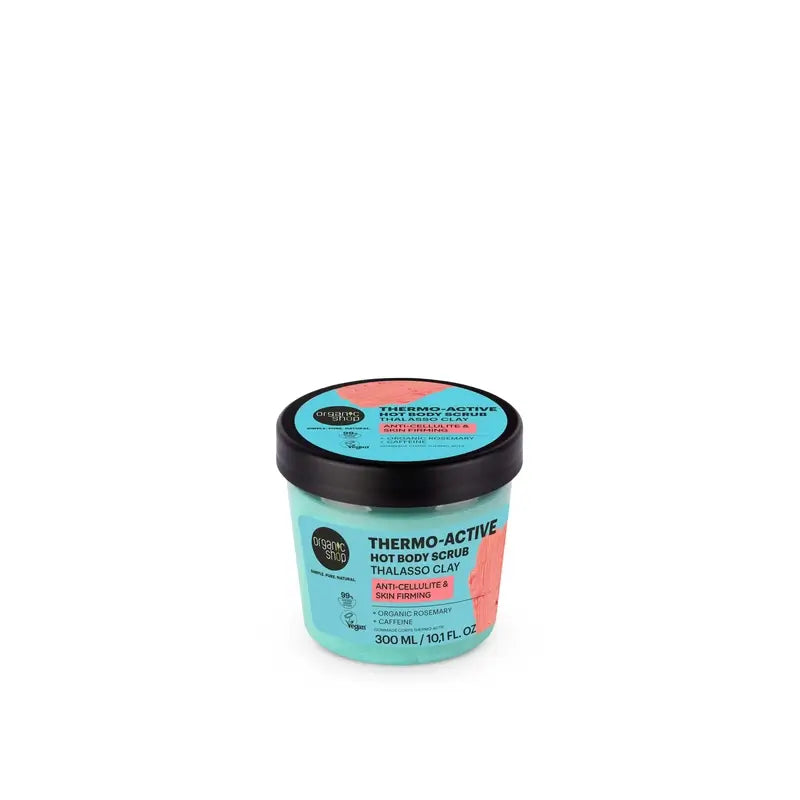 Organic Shop – termoaktívny anticelulitídny peeling, 300 ml