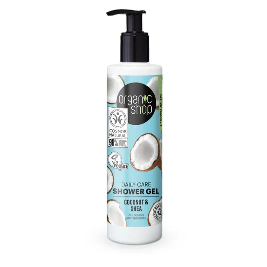 Organic Shop Sprchový gél na každodennú starostlivosť s kokosom a karité od Organic Shop, 280 ml 