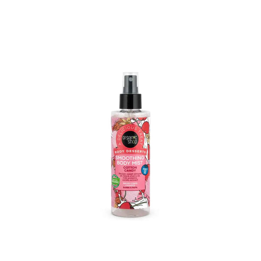 Organic Shop Telový sprej s cukrovou bavlnou, 200 ml 