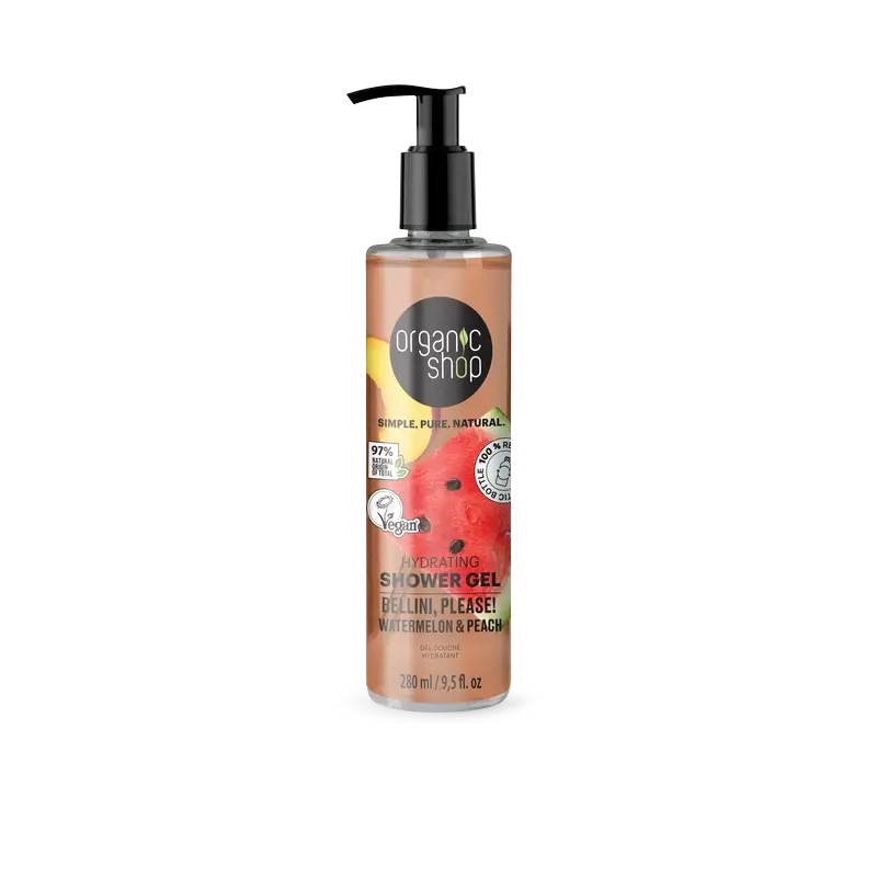 Organic Shop Mix Hydratačný sprchový gél Bellini, prosím, 280 ml