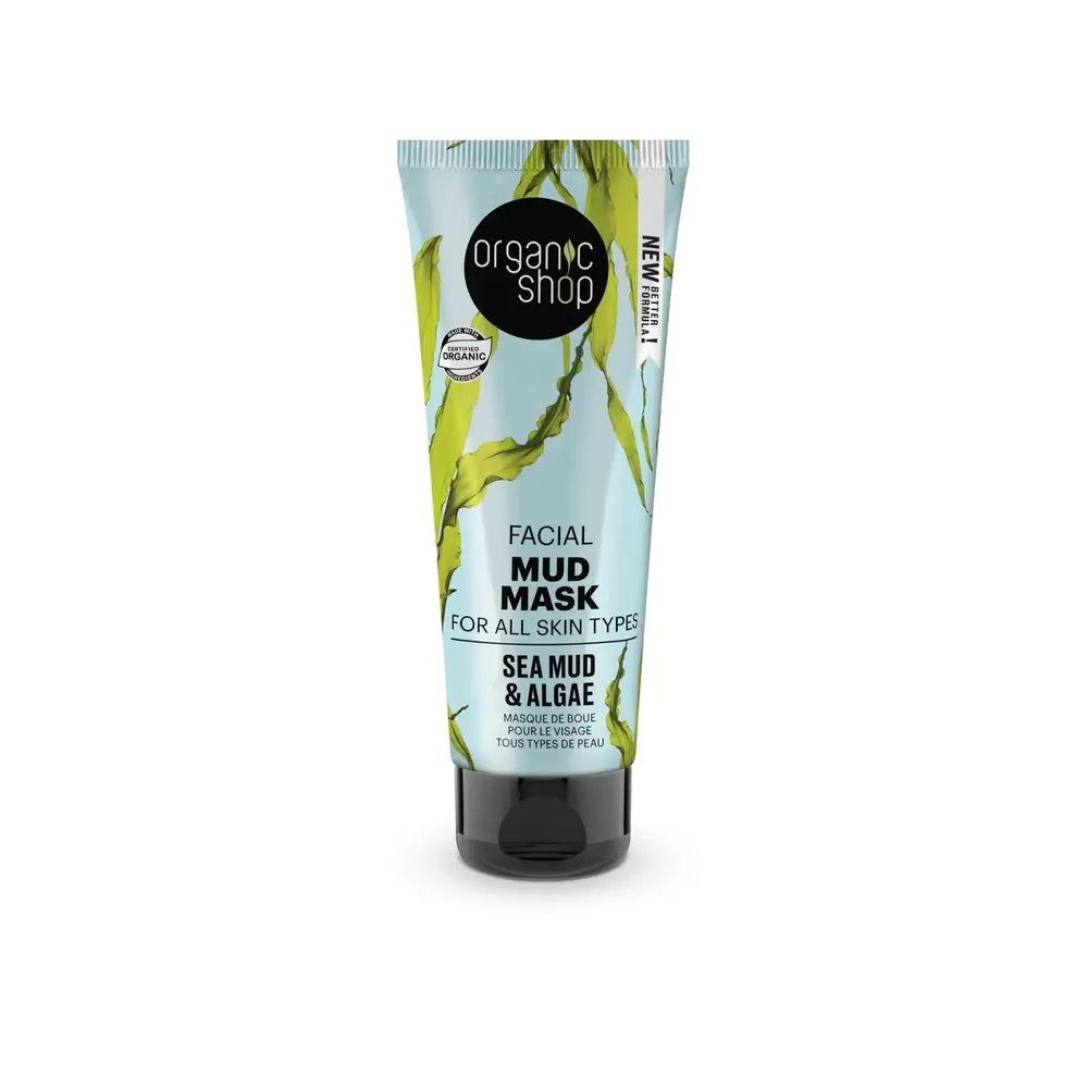 Organic Shop Organic Shop Hlinová pleťová maska „Hĺbka mora“, 75 ml 